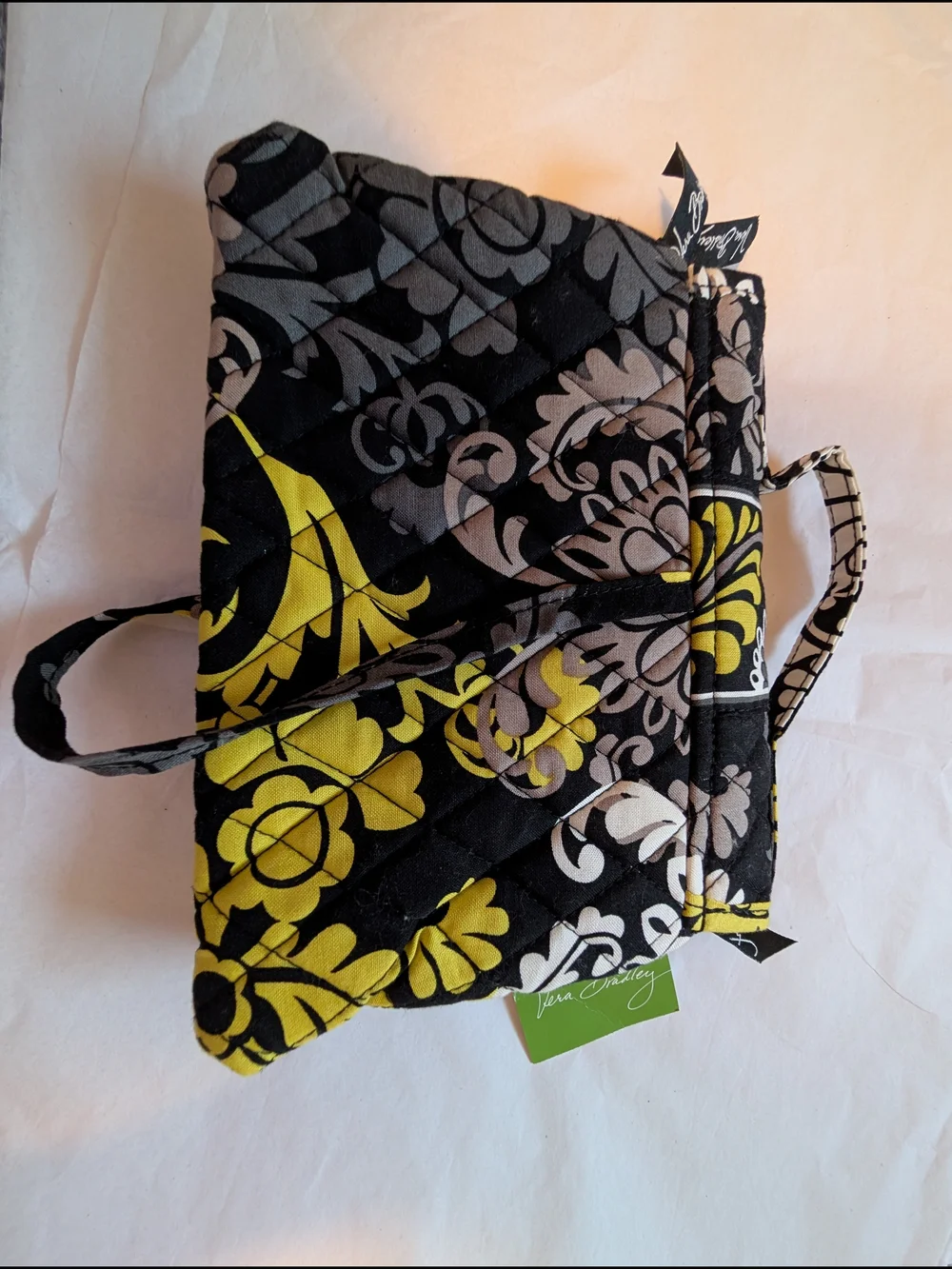 Vera Bradley compact quilted